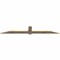 Ekena Millwork Eugene Rough Sawn Timber Gable Bracket, Douglas Fir, 108"W x 18"H x 2"D x 6"F, 4/12 Pitch GBW108X18X0206EUG00RDF - alternate 3